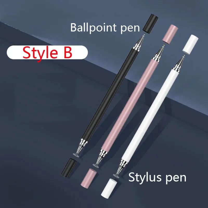 2 In 1 Stylus Pen for Cellphone Tablet Capacitive Touch Pencil for Iphone Samsung Universal Android Phone Drawing Screen Pencil. 
