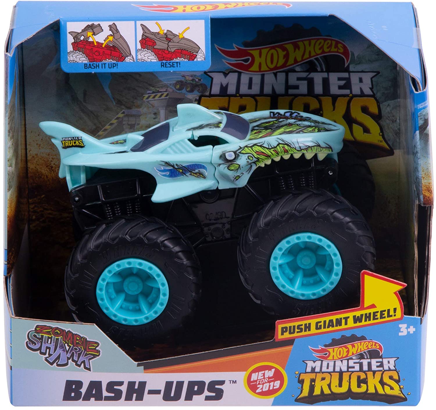 Hot Wheels Monster Trucks 1:43 Bash Ups 