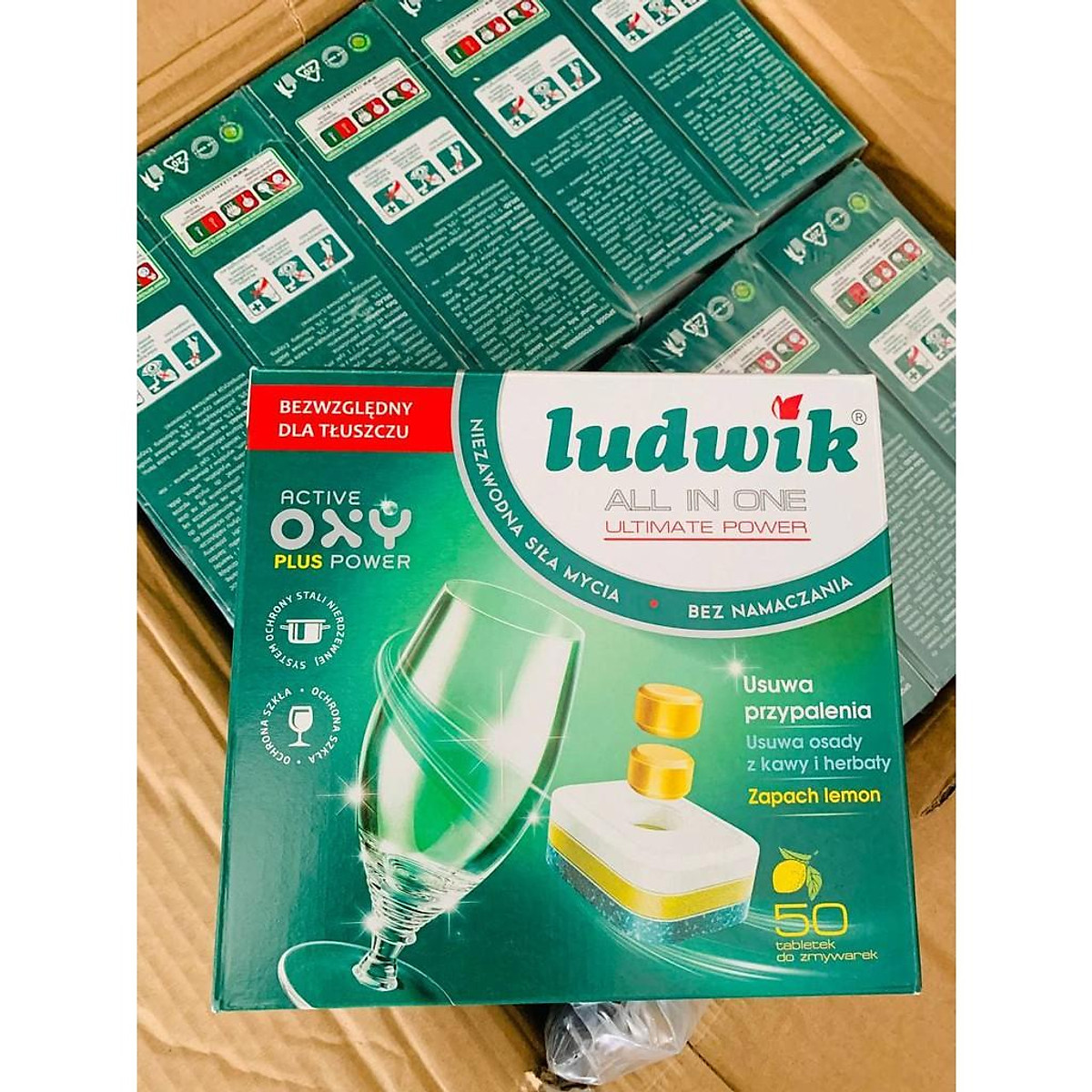 Viên rửa bát Ludwik All in one 50 viên