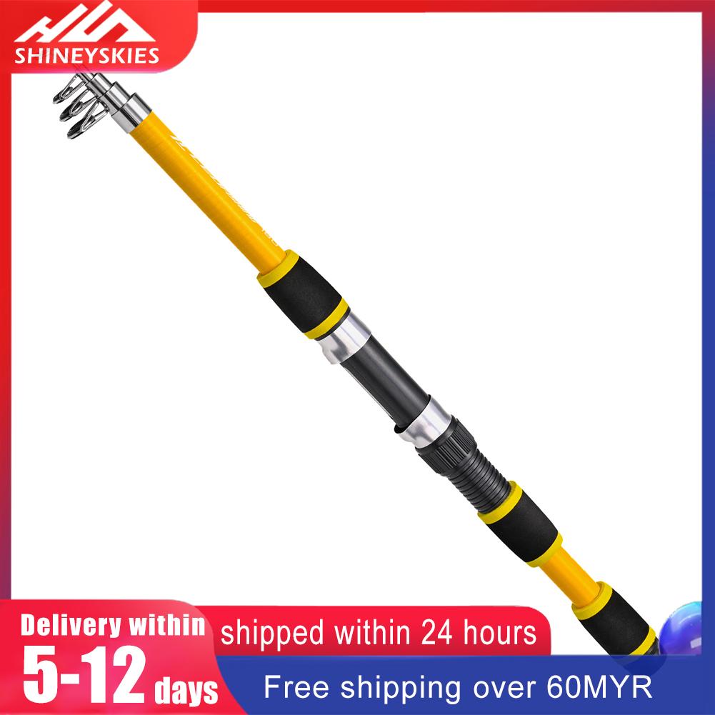 Hand Fishing Rods Mini Foldable Portable Fishing Pole Ultra-light  Breaking-resistance Outdoor Accessories for Stream Freshwater