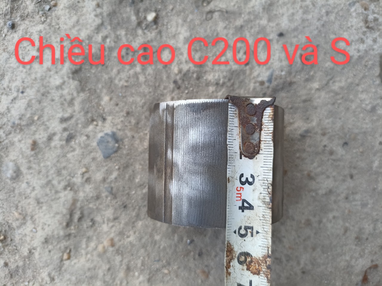 Đầu khuôn C200 trở lên và S