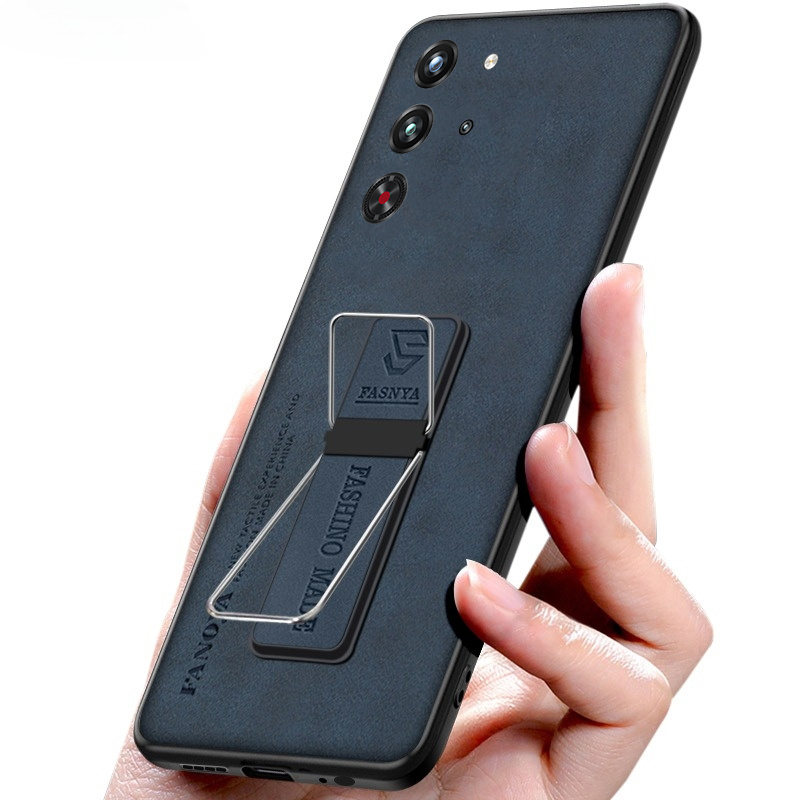 New Phone Case For Nubia Redmagic 10 Pro Back cover Ultra-thin Magnetic Holder Sheepskin Camera Protection Shock Absorption For Nubia Red Magic 10 Pro case. 