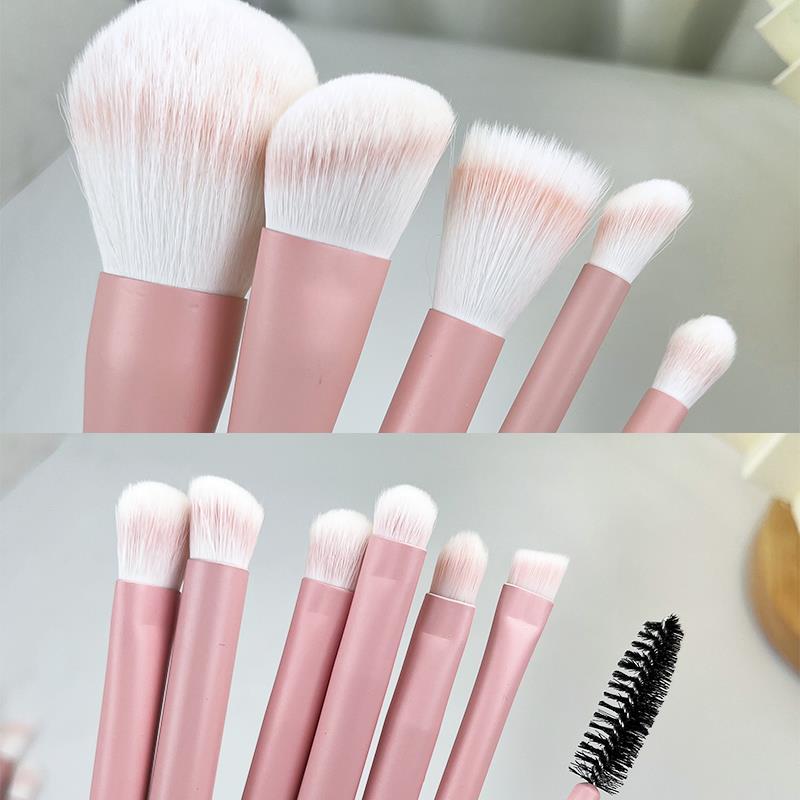 12Pcs Bộ Cọ Trang Điểm Chất Lượng Cao Chải Phấn Má Hồng Bàn Chải Phấn Mắt Di Động Siêu Mềm