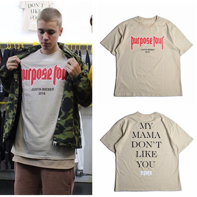 justin bieber purpose tour t shirt