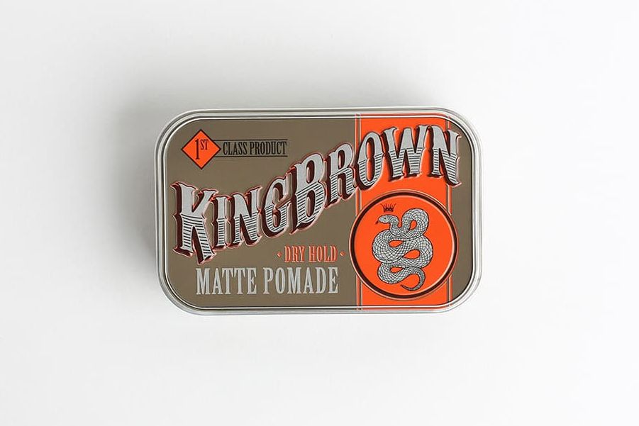 Sáp vuốt tóc King Brown Matte Pomade 75g