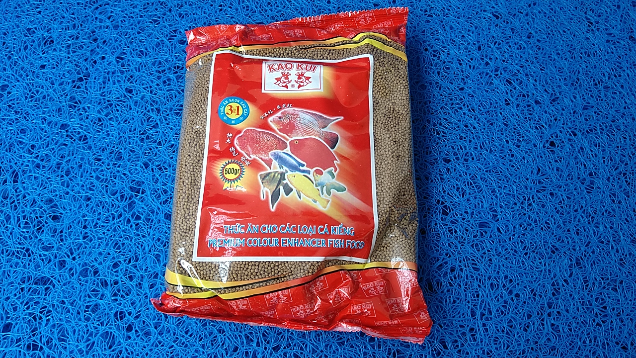 Thức ăn cá cảnh Kaokui, bịch 500gr.
