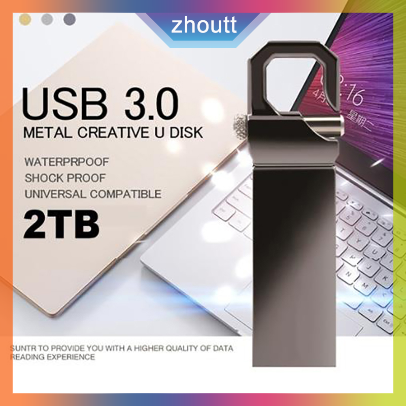 zhoutt City Hero High Speed USB 3.0 Flash Drive 2TB U Disk External Storage Memory Stick