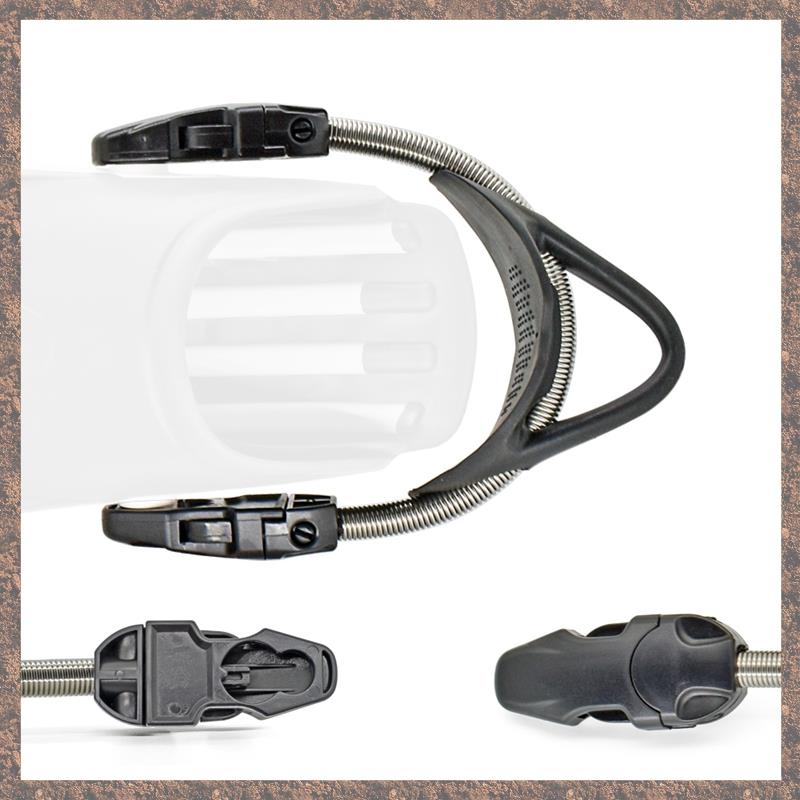 (TQHJ) Diving Fin Spring Heel Strap with Quick Release Buckles Quick Release Buckles for Outdoor Diving