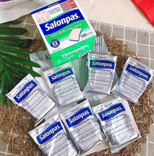 Cao dán Salonpas 140 miếng của Mỹ