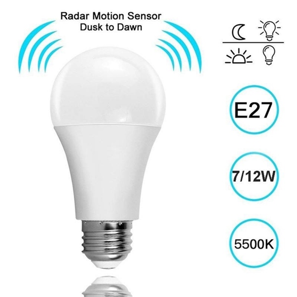 Bóng led bulb cảm ứng radar