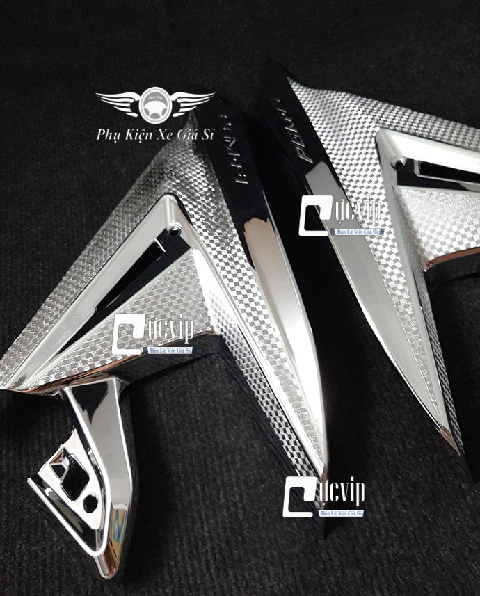 Ốp Gác Chân Sau AirBlade 2013 - 2015 Xi Mạ Crom MS2904