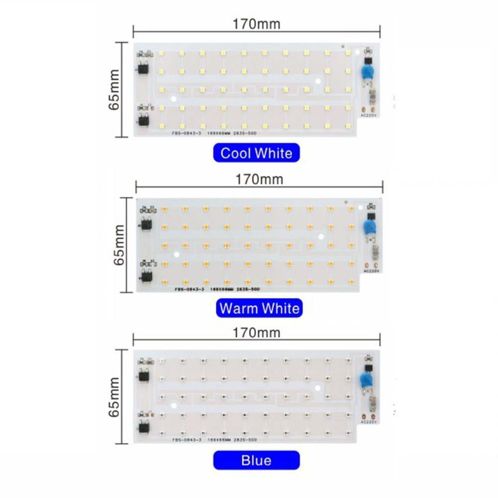 DIVECY 50W Bóng đèn LED tự làm SMD 2835 Chip LED cho đèn pha Dành cho Đèn đường LED Chip chiếu sáng ngoài trời Hạt đèn rọi
