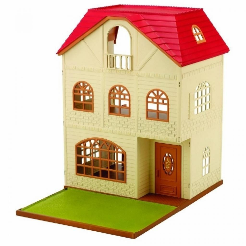 sylvanian families 3 storey house