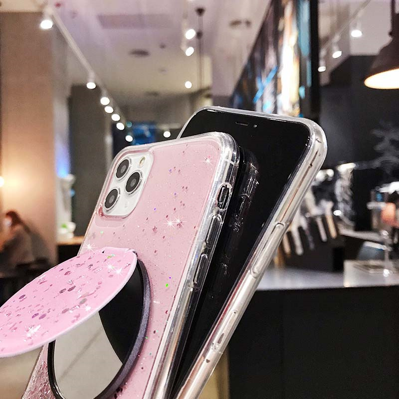 New Phone case For Xiaomi Poco M6 Plus 4G Back cover Sparkling Star Moon Soft Silicone Transparent Mirror Anti Drop Cover for Xiaomi Poco M6 Plus case. 