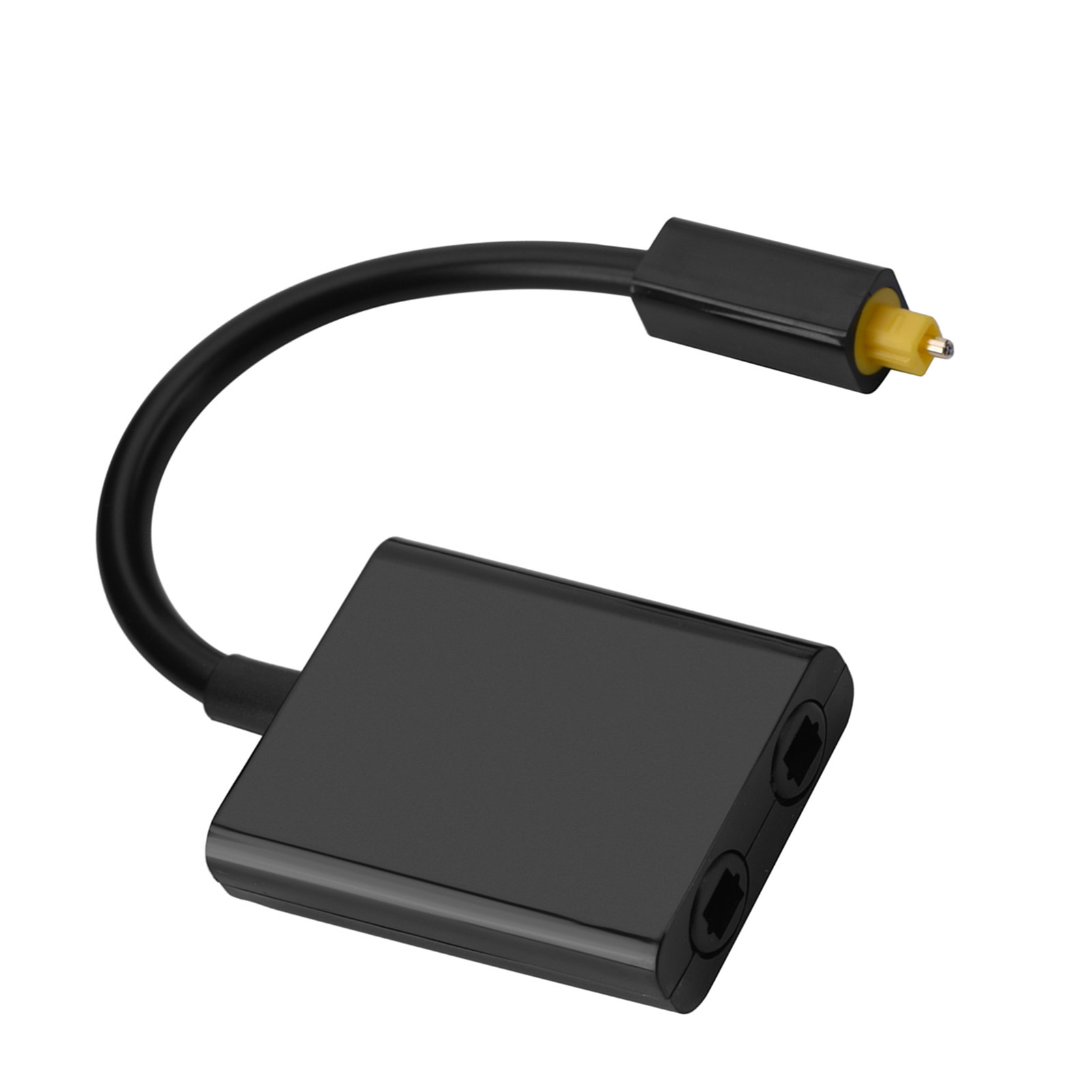Optical Fiber Splitter 1 in 2 Out Audio Adapter Cable Digital Optical Splitter Cable