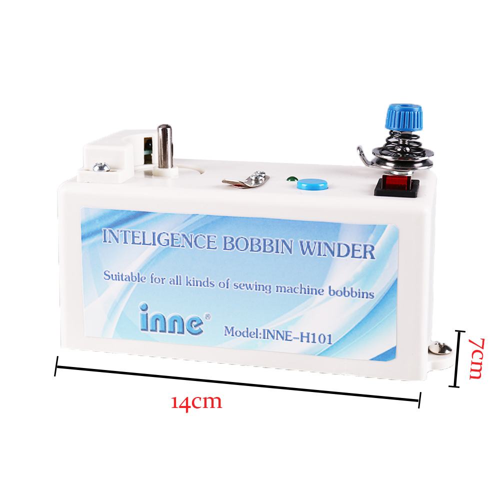 Sewing Machine Intelligent Bobbin Winder Electric Automatic Thread Stand Accessories Tool Universal Assistant Set.