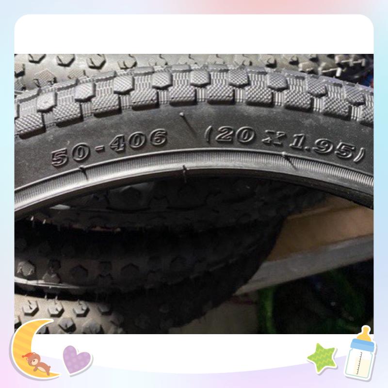 Lốp ( vỏ ) xe đạp , ( 20 x 175 )( 20 x 1.95 )sao vàng chính hãng