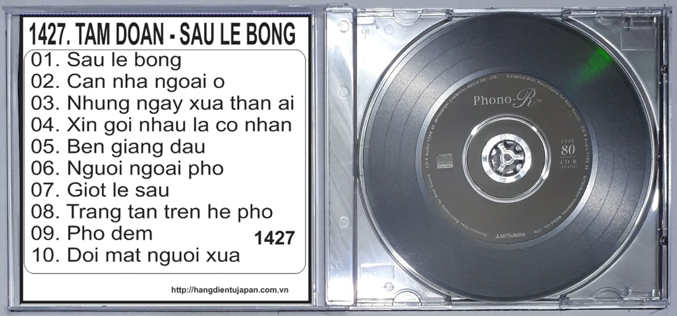 ♦♀đĩa cd nhạc tâm đoan phono
