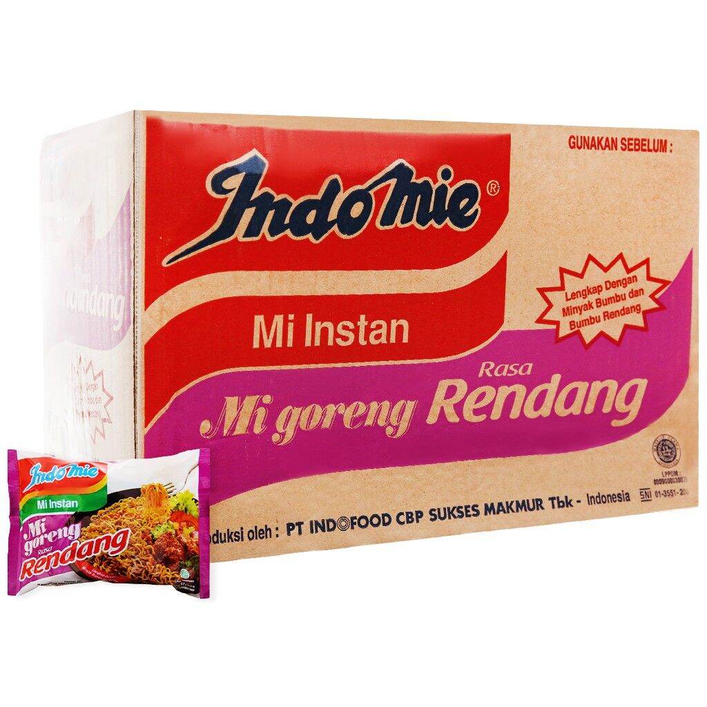 Thùng Mì xào khô Indomie Mi Goreng (40 gói)