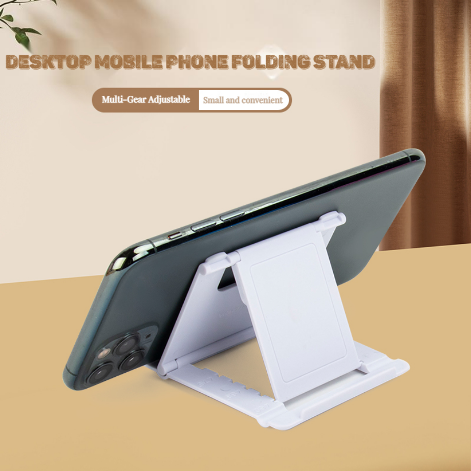 Multifunctional Portable Table Adjustable Double Folding Mobile Phone Holder Home Universal simple Desktop lazy cellphone Stand