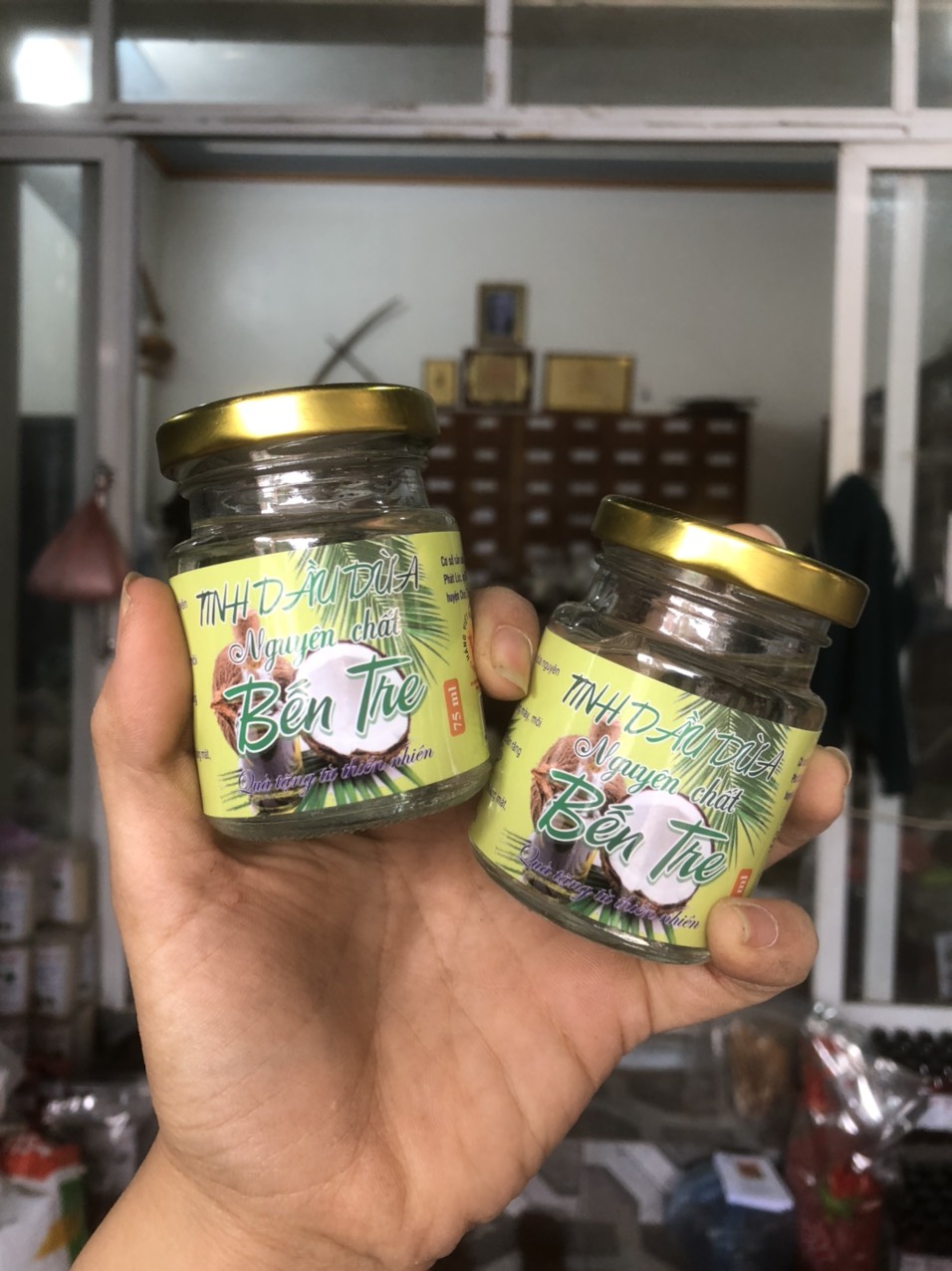 tinh dầu dừa bến tre 75ml
