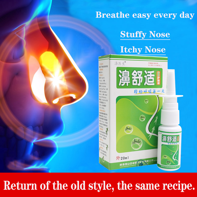 【Genuine】Nasal Spray Fast and effectiveTreatment Chronic Rhinitis ...