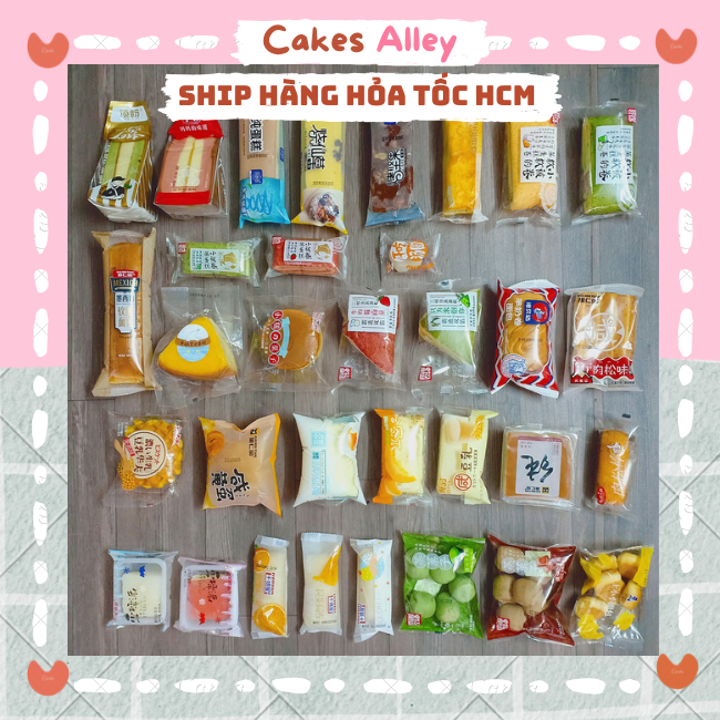 [HCM] Thùng 500G Bánh Mix Đài Loan Đủ Vị