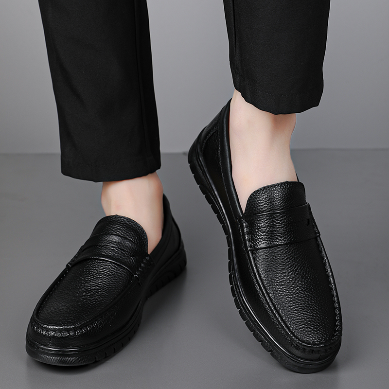 Giày Lười Da Nam Clarks - Banbury Slip On