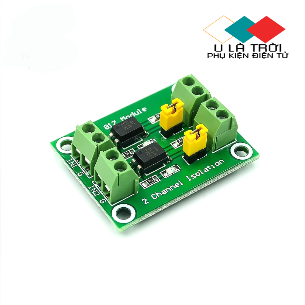 Pc817 2/ 4/ 8 Channel Opto-Isolator Circuit