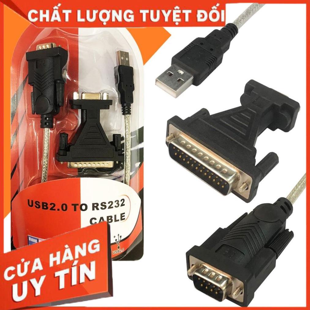 HCM- CÁP CHUYỂN GIAO TIẾP USB RS232 CHUẨN DB9 (9 CHÂN)