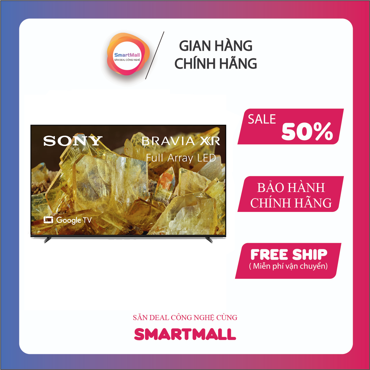 Google tivi sony 4k 65 inch xr-65x90l - micro tích hợp trên tv điều khiển giọng nói rảnh tay bravia cam
