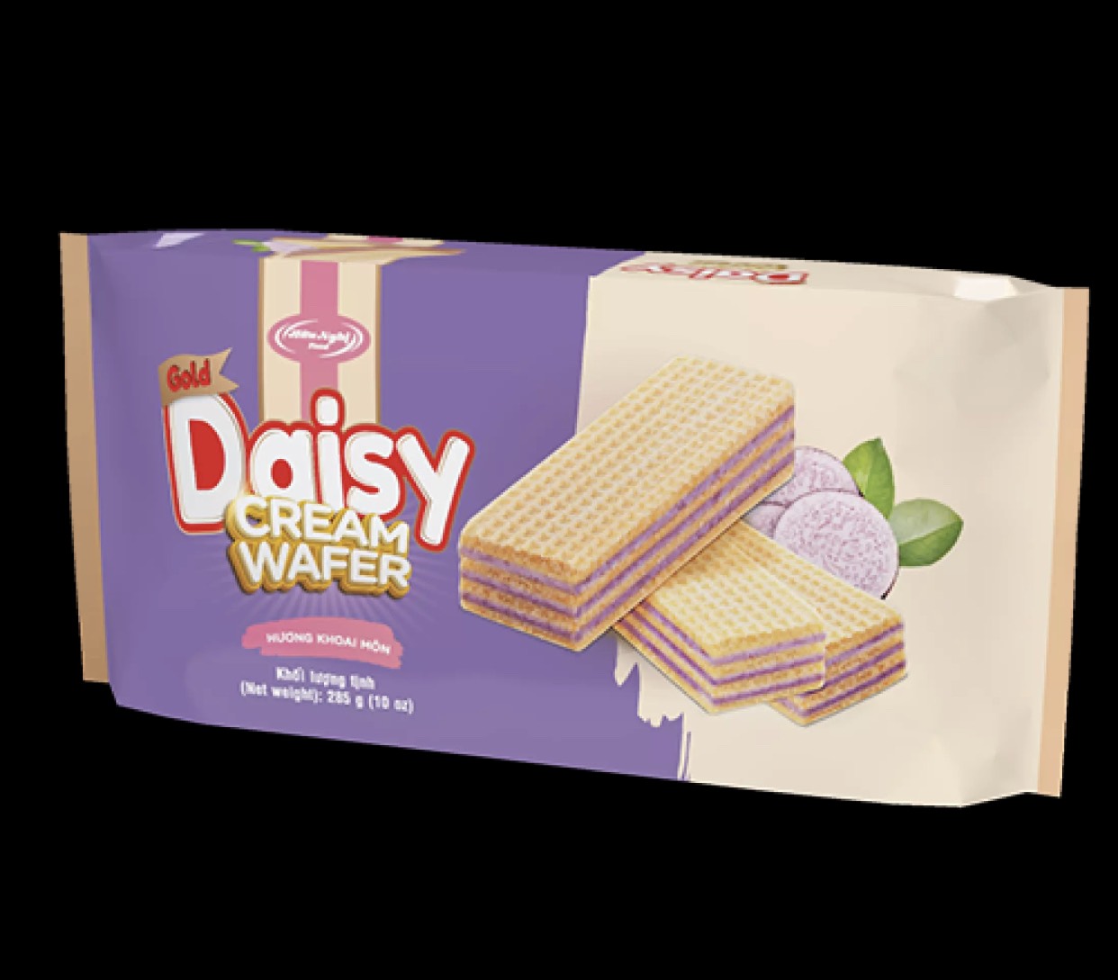 Gold Daisy bánh kem xốp vị khoai môn 285g