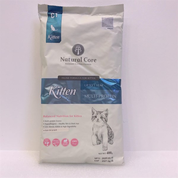 [ Túi 400gr ] NATURAL CORE KITTEN C1 CHO MÈO CON