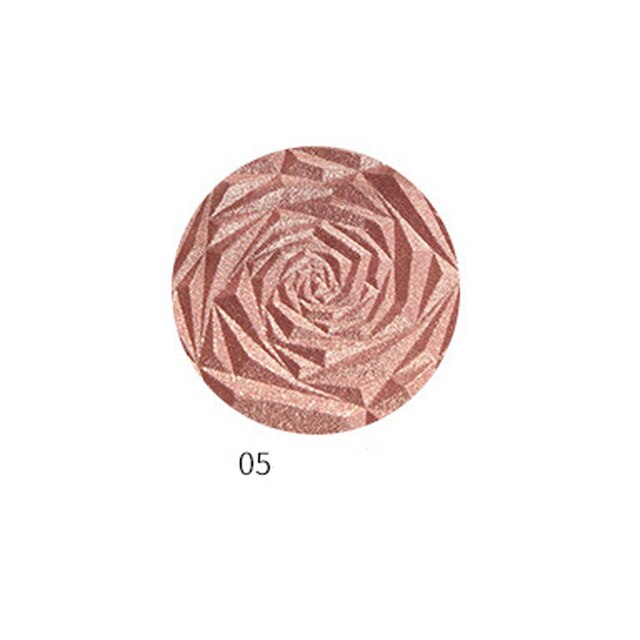 6 Colors Rose Highlighter Powder Palette Face High Gloss Shimmer Powder Bronzer Repair Haileyter Pallet Makeup Cosmetic