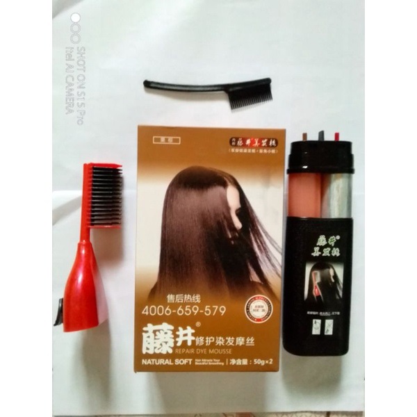 Lược Nhuộm Tóc Thông Minh Hàn Quốc