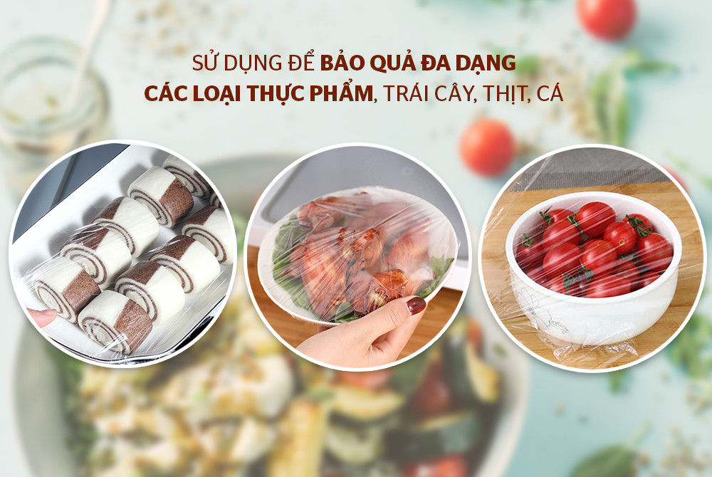 Màng bọc thực phẩm Horeca SUNHOUSE 100 MÉT