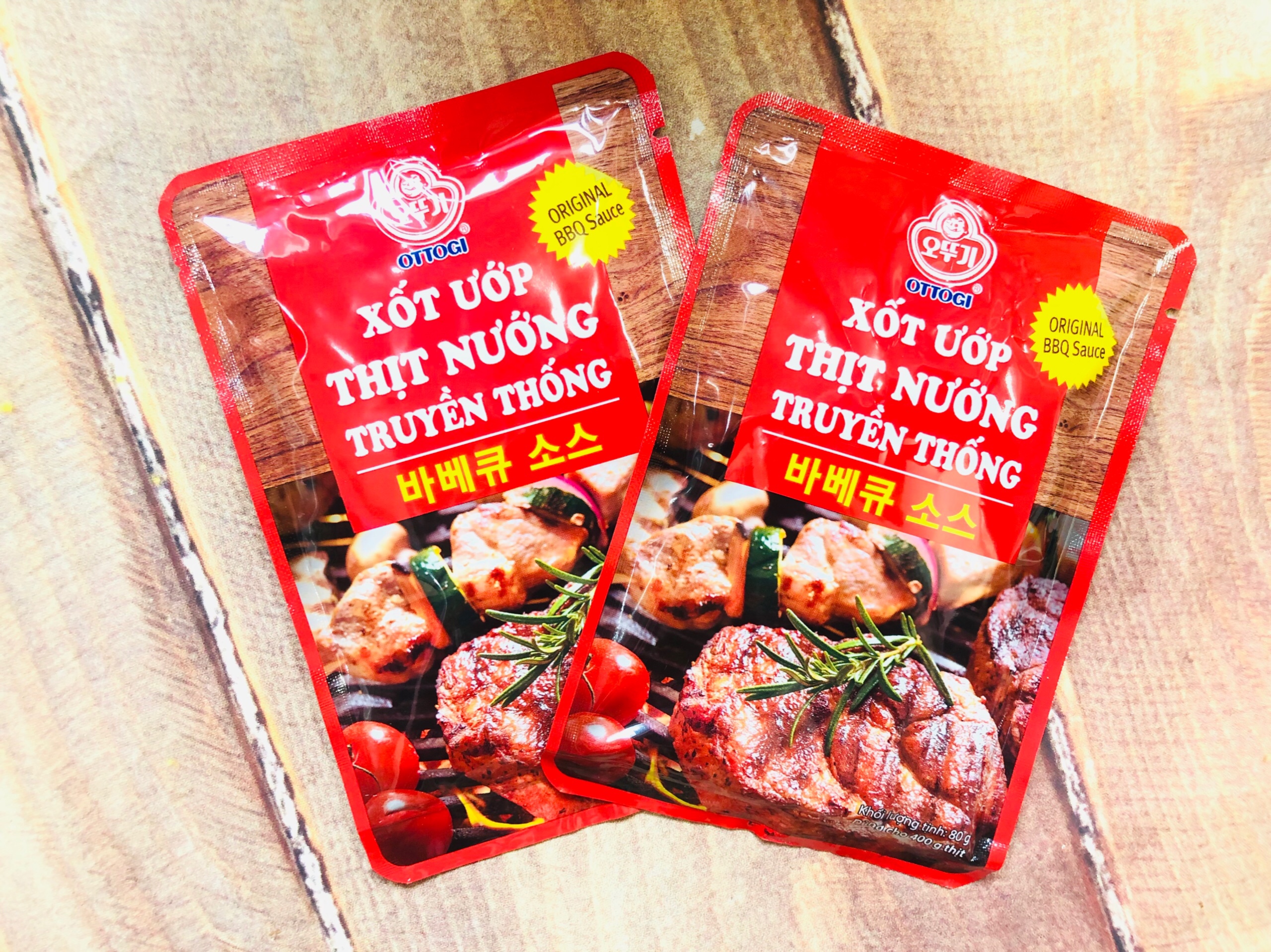 Xốt ướp thịt truyền thống OTTOGI gói 80g