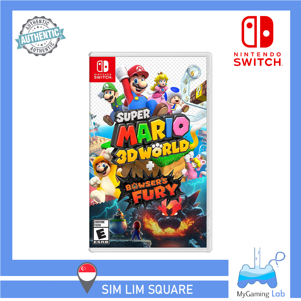 SG] Nintendo Switch Game Super Mario 3D World + Bowser's Fury (MDE