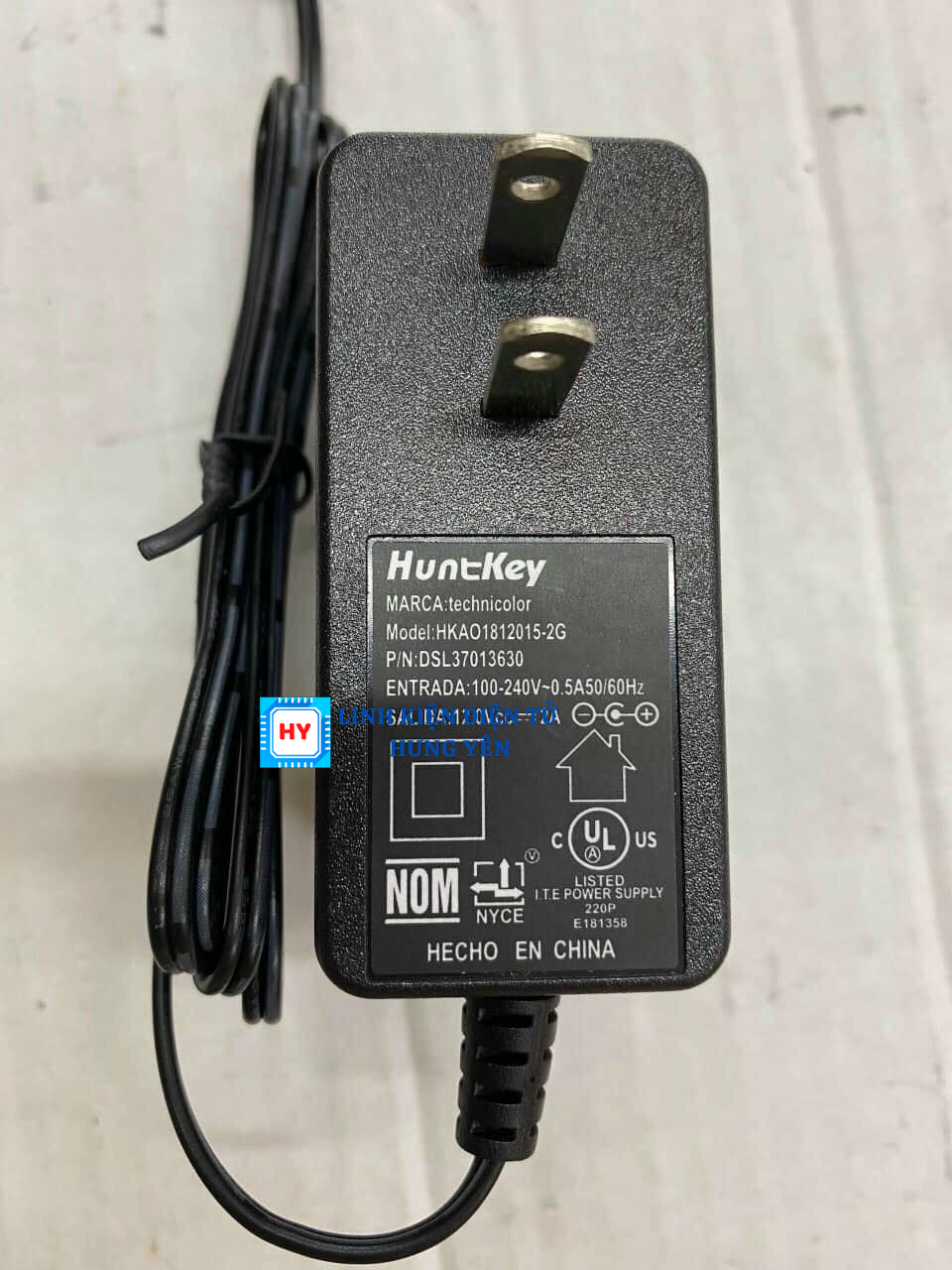 Nguồn Adapter 12V-2A (Nguồn xịn, Huntkey)