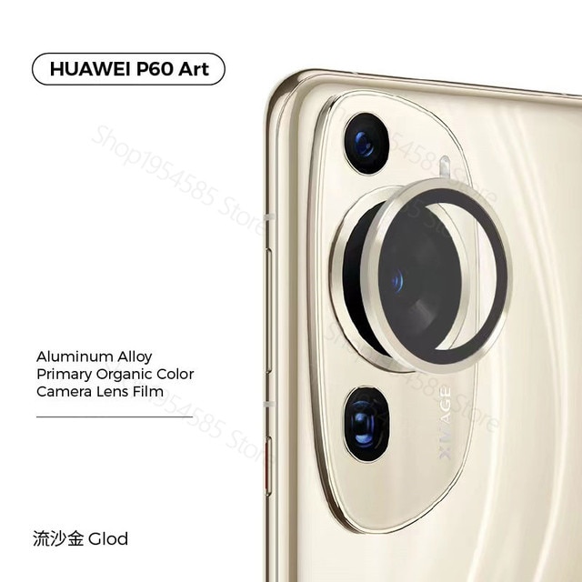 Lens metal ring protector glass for huawei p60 pro art camera lens protection case on for huawei p60pro p60 art back lens film