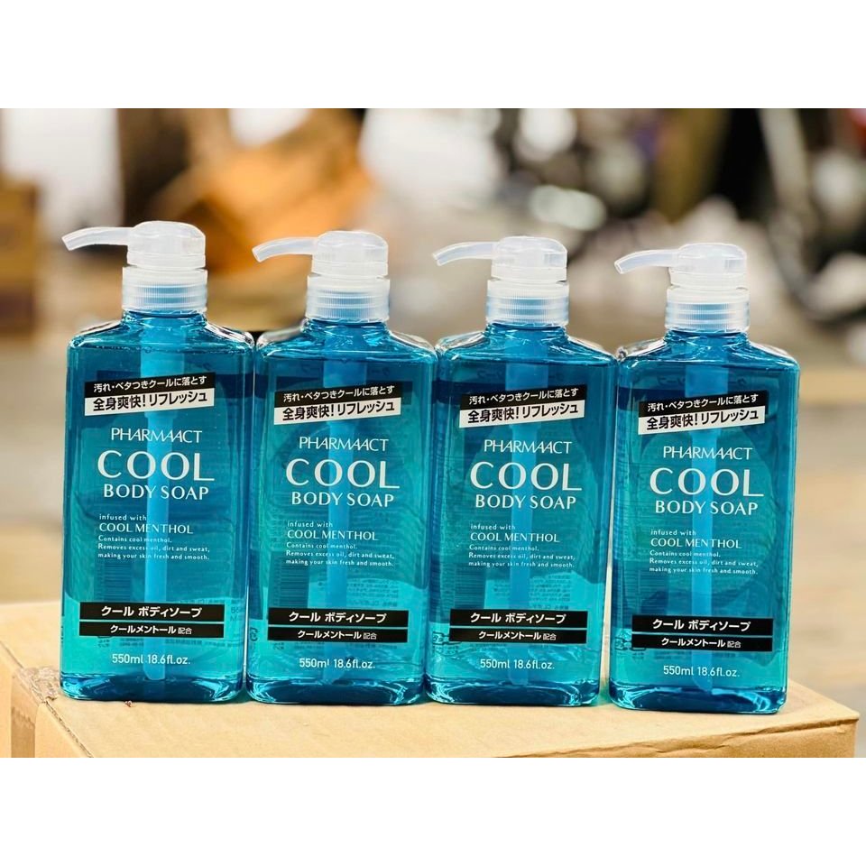 SỮA TẮM COOL BOBY SOAP MÁT LẠNH NHẬT 550ml