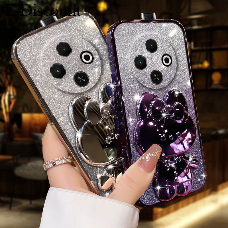 New%20Phone%20case%20Tecno%20Spark%2030C%20Back%20cover%20Camera%20Protection%20Semi%20Transparent%20Soft%20Silicone%20Rabbit%20bracket%20Shockproof%20Exquisite%20Glitter%20Powder%20For%20Tecno%20Spark%2030C%20case%20-%20Image%202