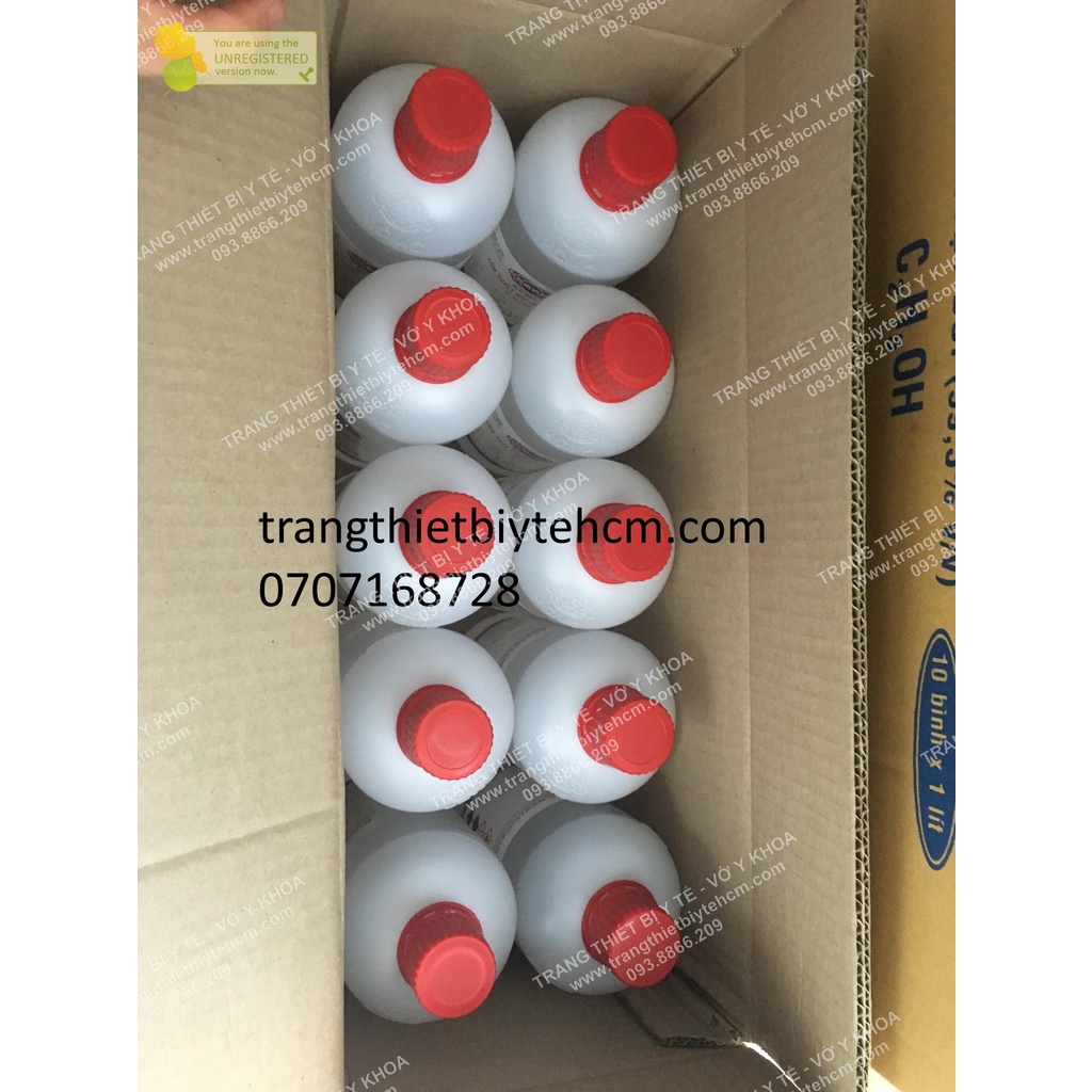 Cồn y tế 70 độ, 90 độ, 96 độ, tuyệt đối 99.5%