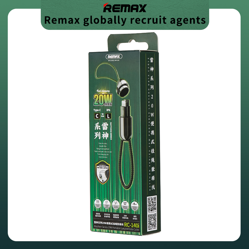 【24h Ready to Ship】Remax RC-140i สายชาร์จ Usb สั้น Android สายชาร์จ ...