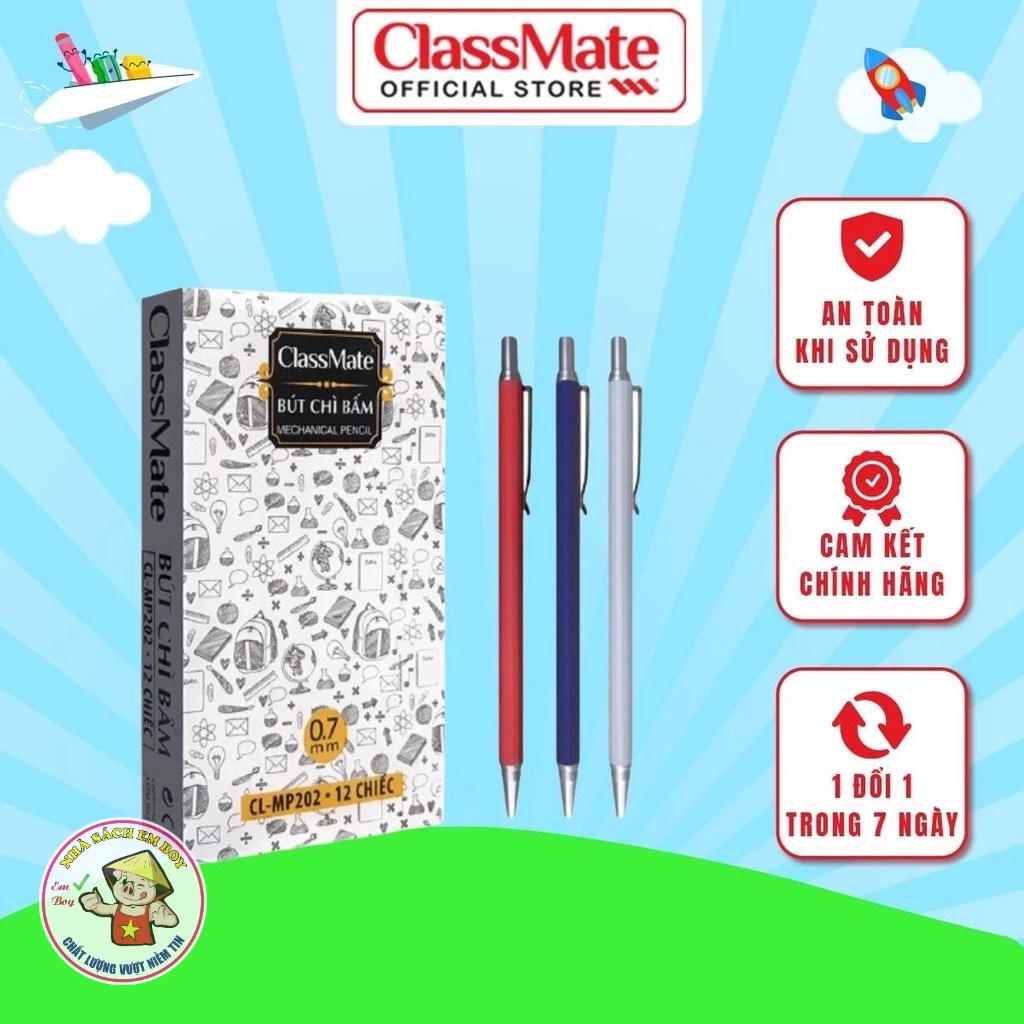 Bút Chì Bấm 0.7mm CLASSMATE CL-MP202