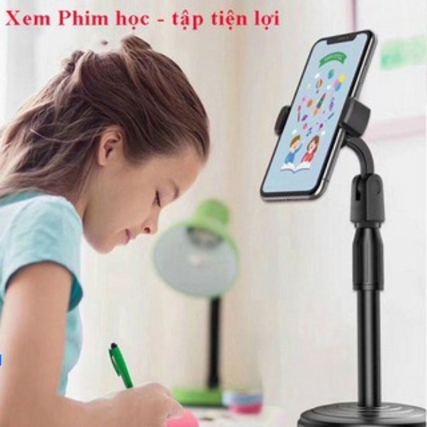 Giá Đỡ Điện Thoại Để Bàn Dùng Cho Livestream, Xem Phim, Chụp Ảnh Chống Rung, Học Online, Quay Tiktok ... HUNGZADUNG_HUTABI