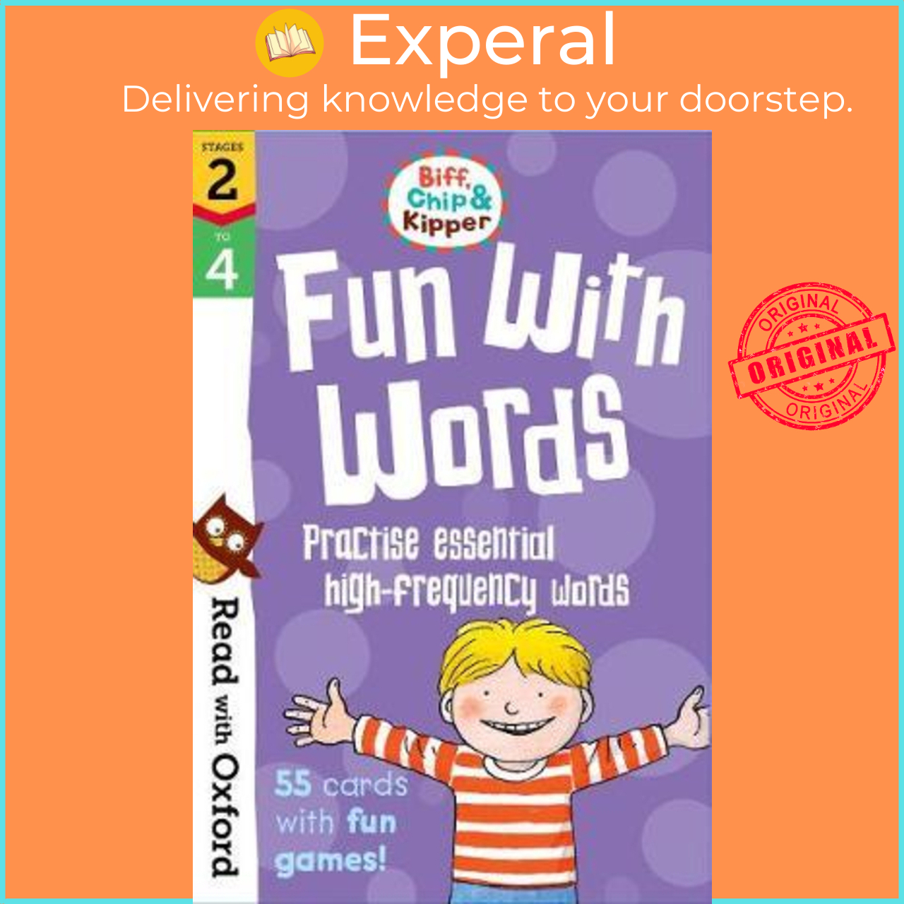 Read with Oxford: Stages 2-4: Biff, Chip and Kipper: Fun With Words  Flashcards