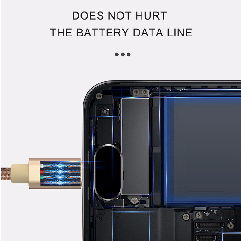 [Hàng có sẵn] Cáp sạc nhanh bện 2,8a 3 trong 1 tương thích cho iPhone Micro USB Cáp dữ liệu dây sạc USB Loại C