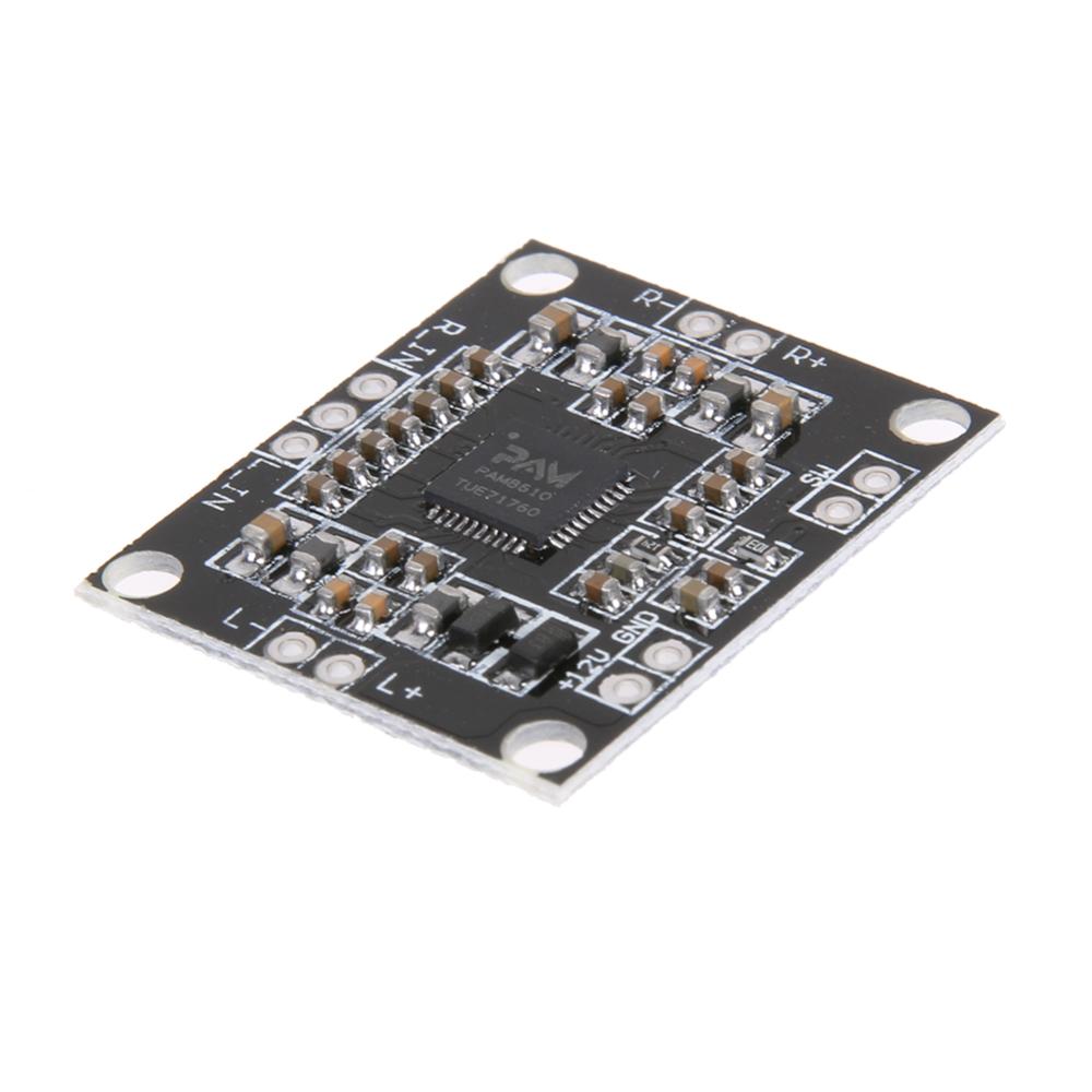 1pc PAM8610 DC 12V 2 X 15W Dual Channel Stereo Class D Amplifier Board