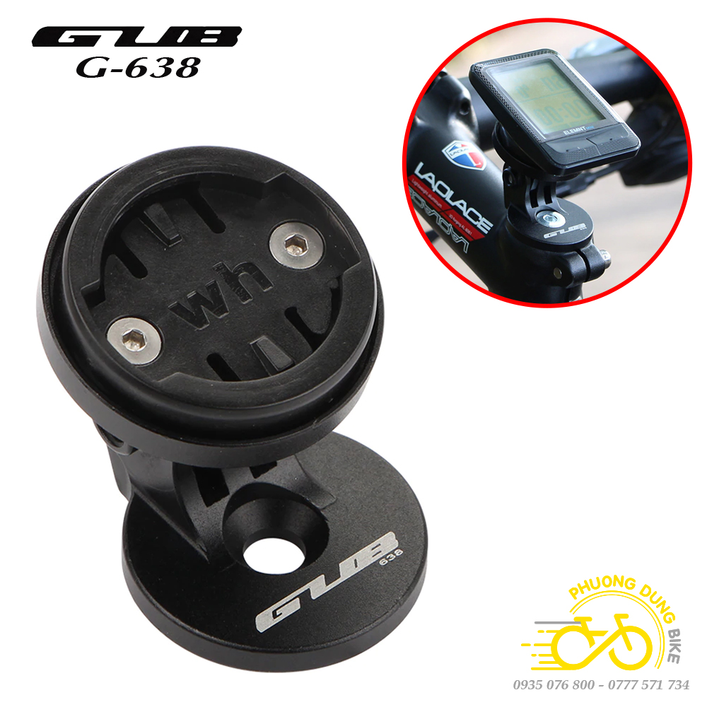 Nắp đế gub g-638 bắt đồng hồ xe đạp cateye, garmin, bryton